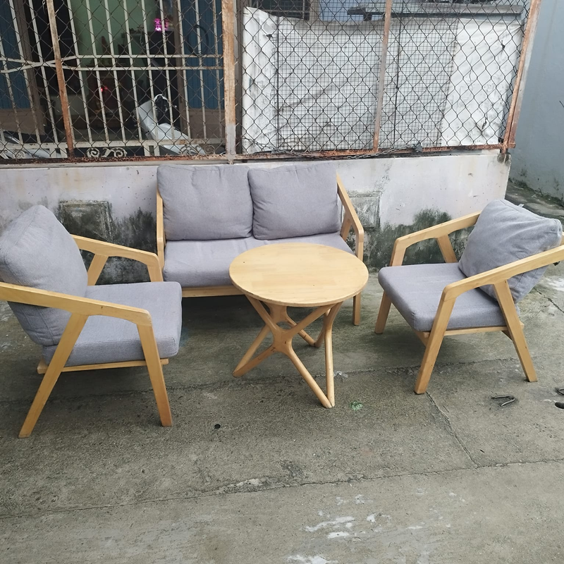 Bộ Bàn Ghế Sofa Katana (3 ghế + 1 bàn)