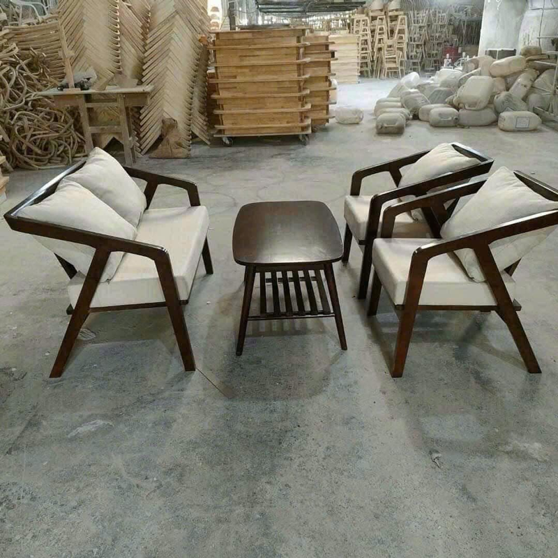 Bộ Bàn Ghế Sofa Katana (3 ghế + 1 bàn)