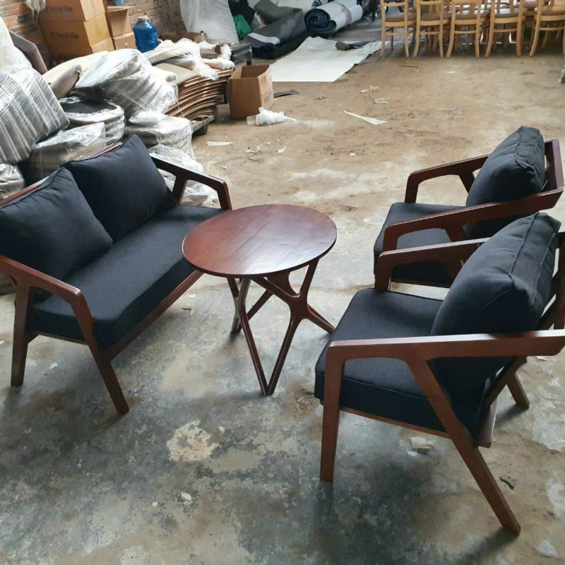 Bộ Bàn Ghế Sofa Katana (3 ghế + 1 bàn)