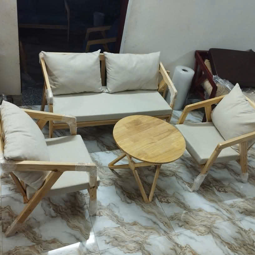 Bộ Bàn Ghế Sofa Katana (3 ghế + 1 bàn)