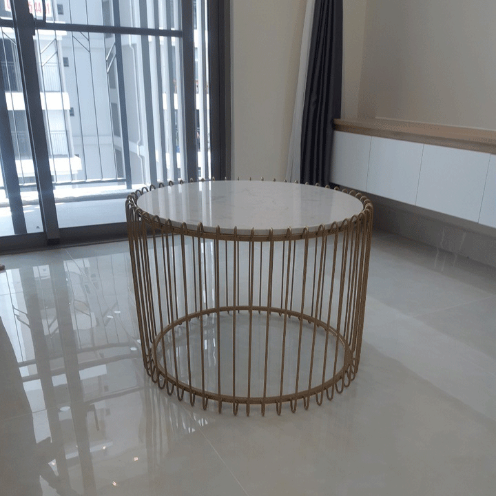Bàn trà sofa lồng chim