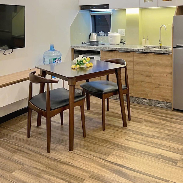 Bàn Mango mặt vuông 75x75cm