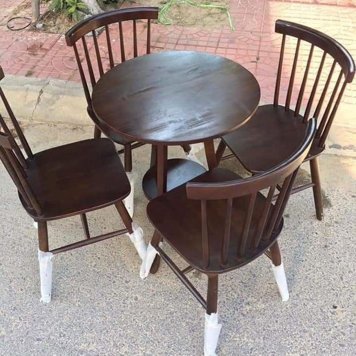 Bàn cafe 2 tầng Tròn