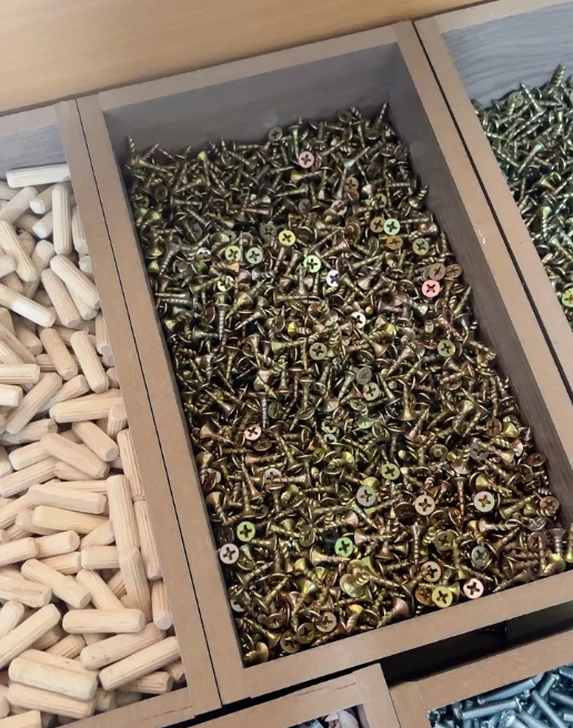 Vít vàng, vít bắn gỗ vàng - Vít gỗ Vít răng thưa