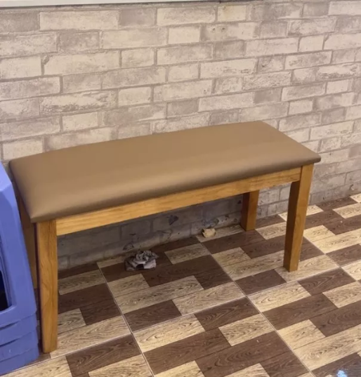 Ghế băng Cabin, có nệm