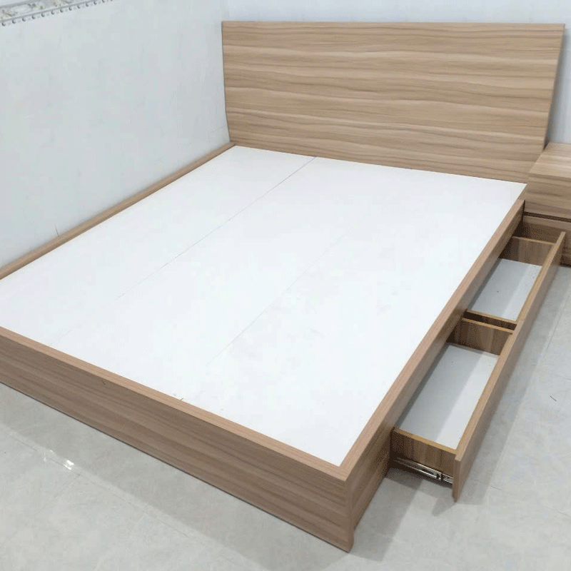 Giường ngủ đơn giản (2 hộc) THT-GN6705
