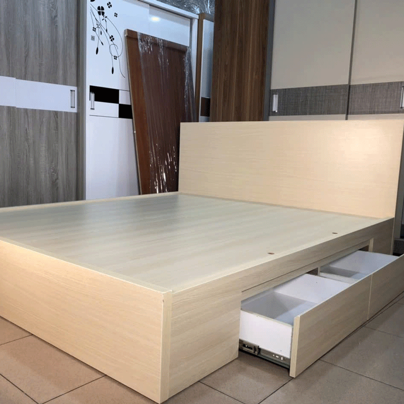 Giường ngủ đơn giản (2 hộc) THT-GN6705