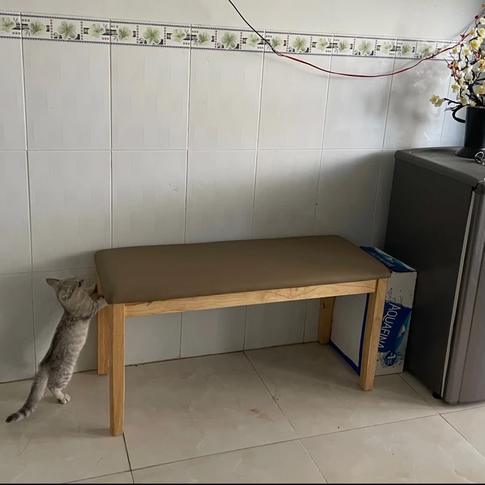 Ghế băng Cabin, có nệm