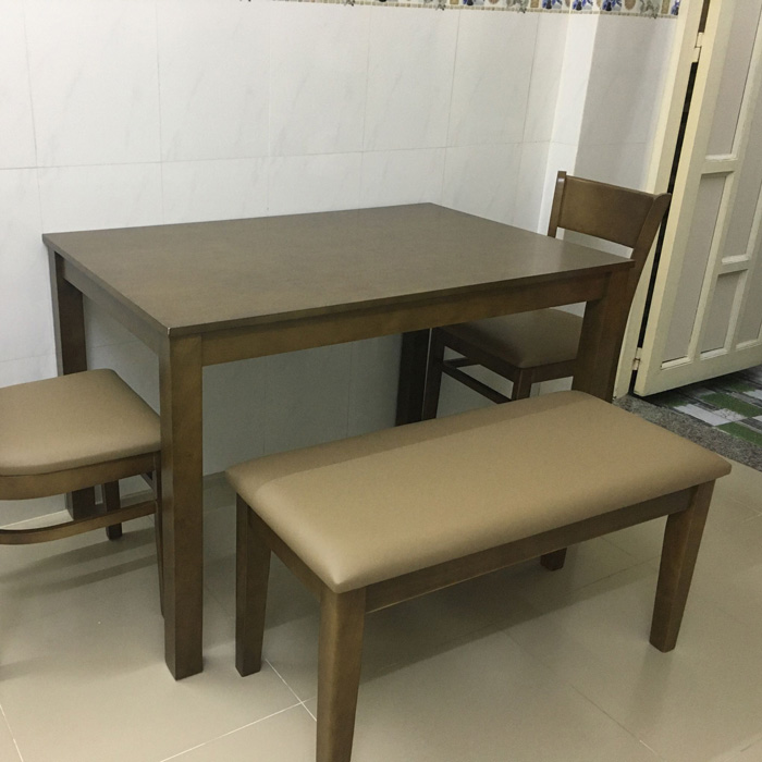 Ghế băng Cabin, có nệm