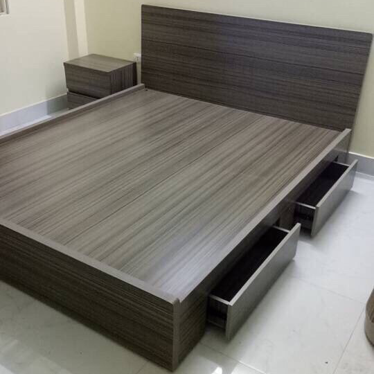Giường Ngủ 2 hộc kéo TM-G20602