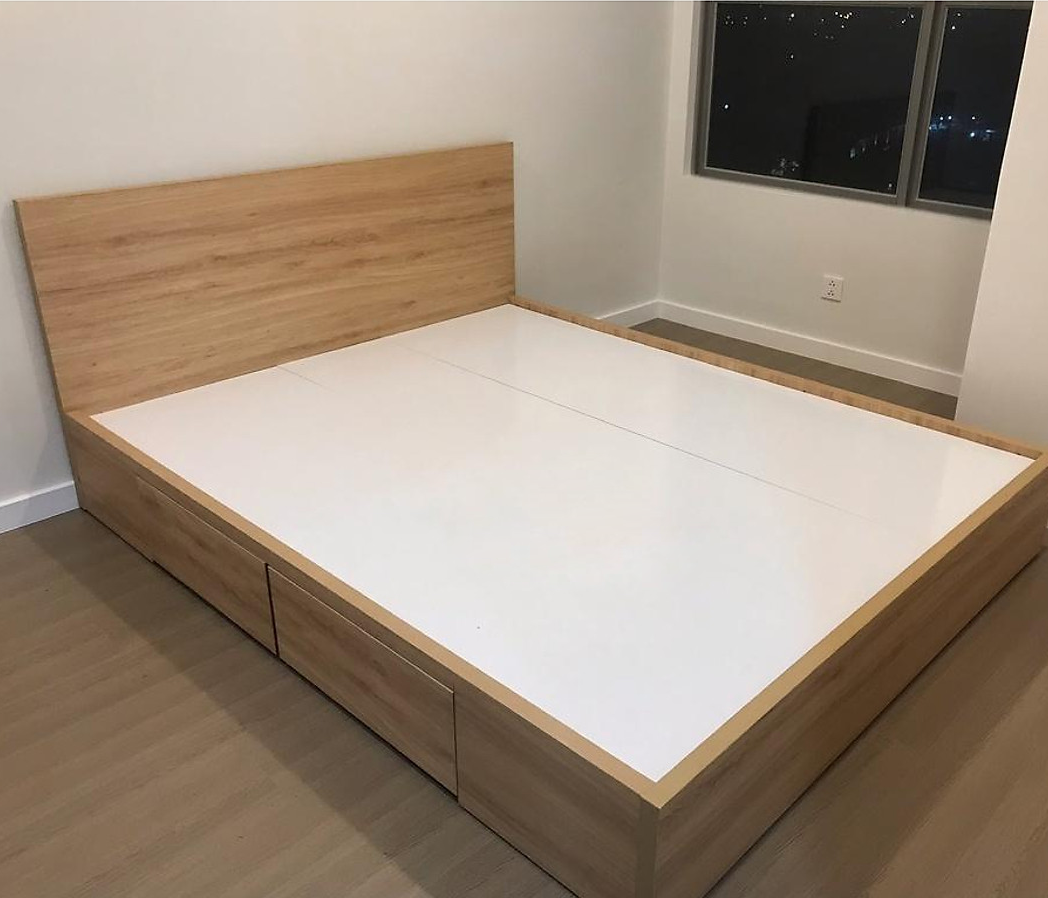 Giường Ngủ 2 hộc kéo TM-G20602