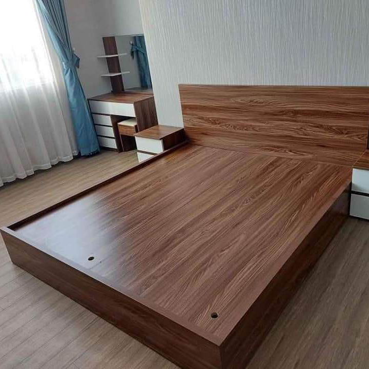 Giường Ngủ Gỗ công nghiệp hiện đại (Không hộc) TM-G20601