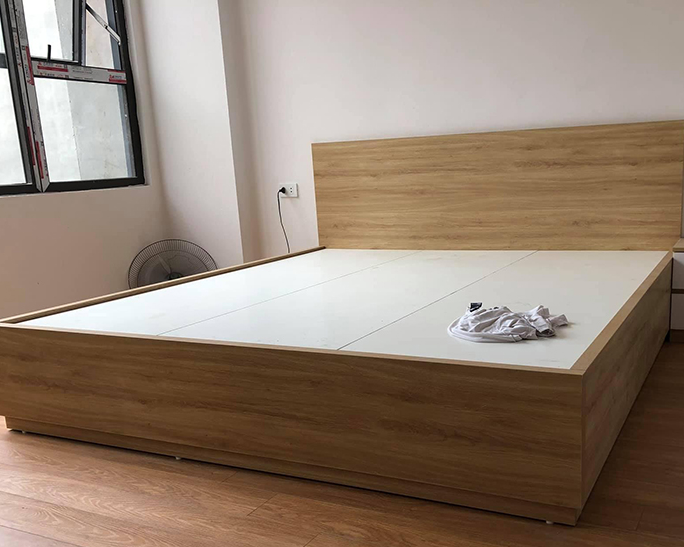 Giường Ngủ Gỗ công nghiệp hiện đại (Không hộc) TM-G20601