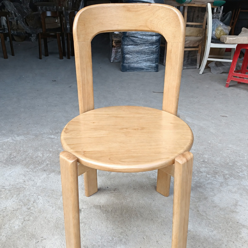 Ghế Rey, mặt gỗ