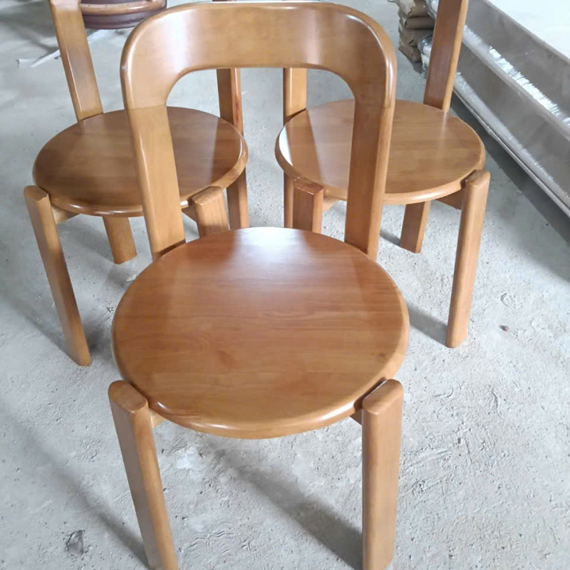 Ghế Rey, mặt gỗ