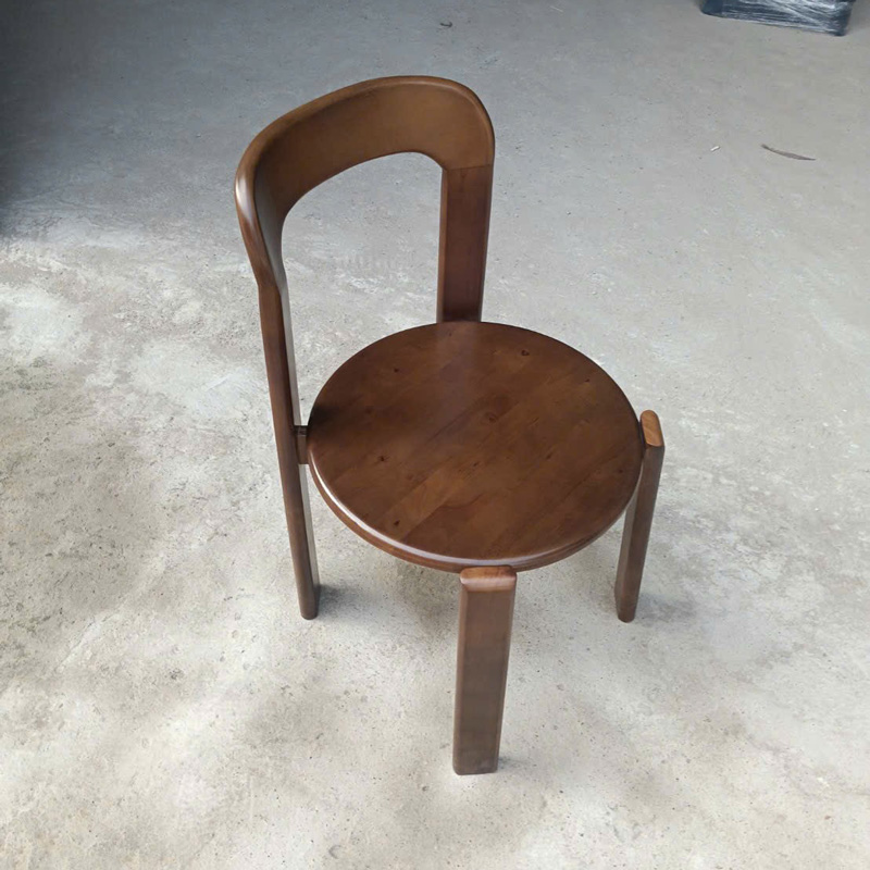 Ghế Rey, mặt gỗ