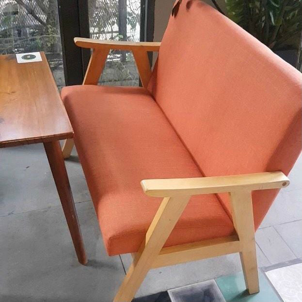 Ghế Sofa tay dẹp đôi