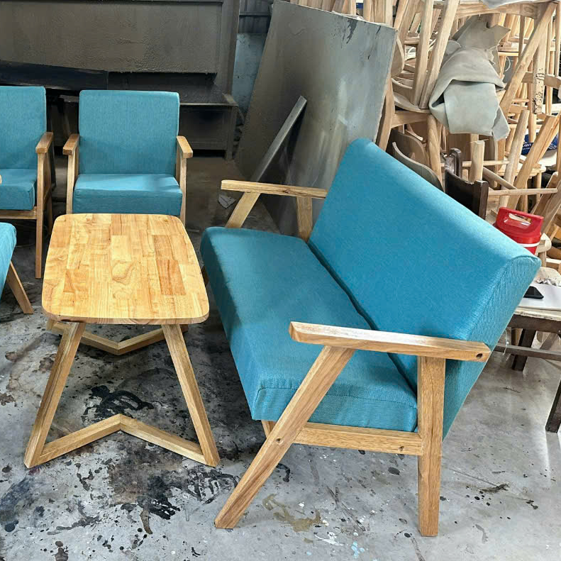 Ghế Sofa tay dẹp đôi