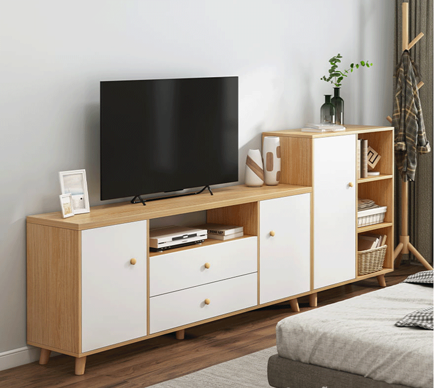 Kệ Tivi gỗ m2 TM-KTV21102