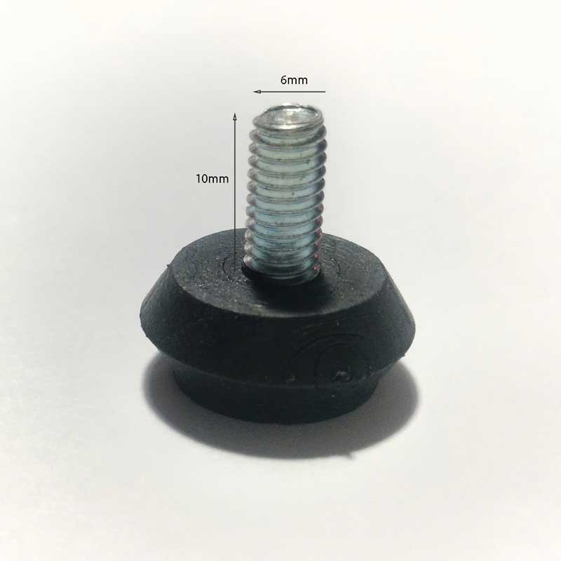 Bộ 4 - 20 Chân tăng đưa kèm chấu làm chân bàn ghế, tủ, kệ, chống trơn trượt, ẩm ướt ngành gỗ, sắt