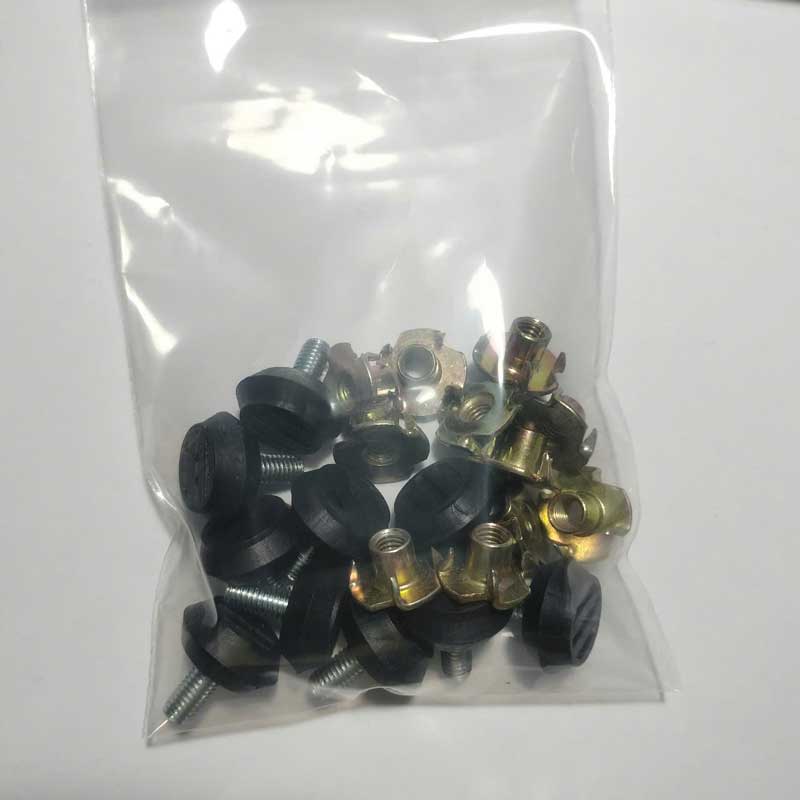 Bộ 4 - 20 Chân tăng đưa kèm chấu làm chân bàn ghế, tủ, kệ, chống trơn trượt, ẩm ướt ngành gỗ, sắt