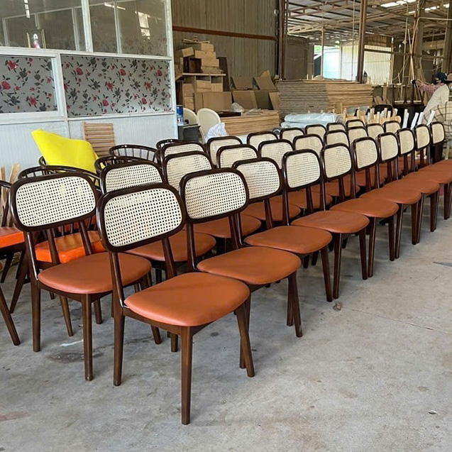 Ghế PLC mắt cáo (Nệm)