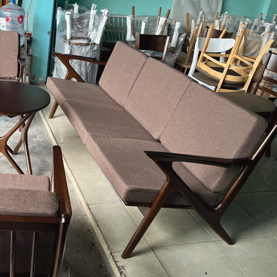 Ghế Sofa chữ Z đôi, 3 băng