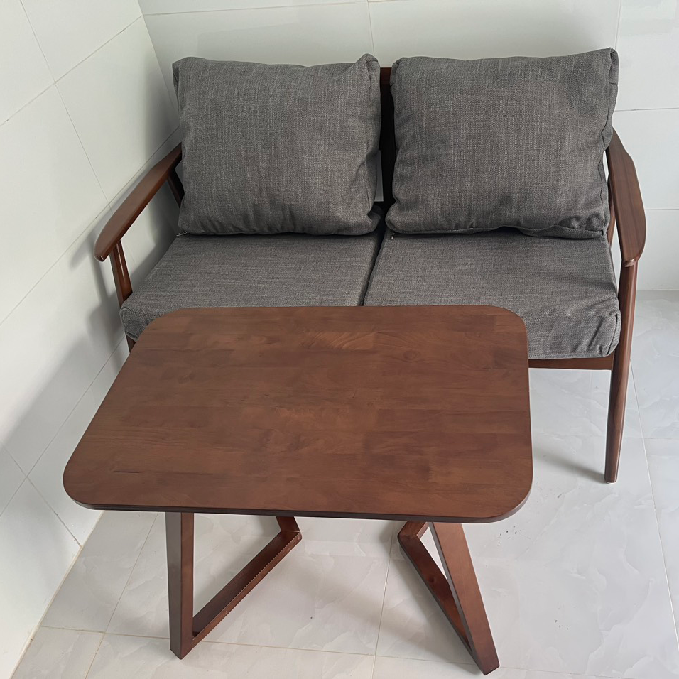 Bàn trà chân chữ V