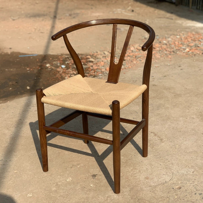 Ghế Wishbone dây đan
