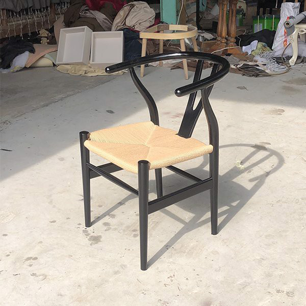 Ghế Wishbone dây đan