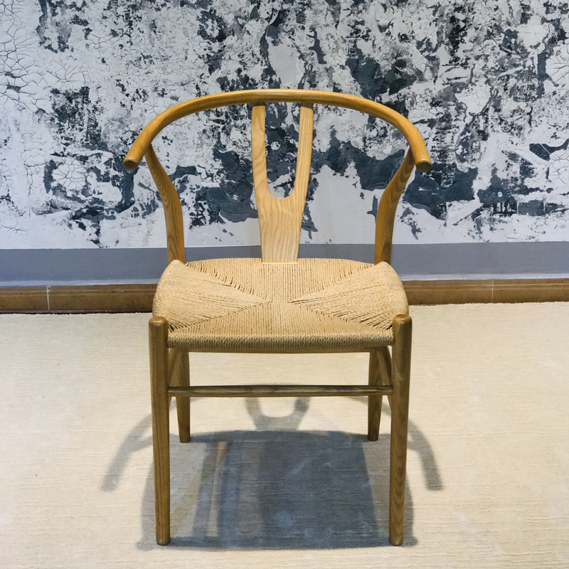 Ghế Wishbone dây đan