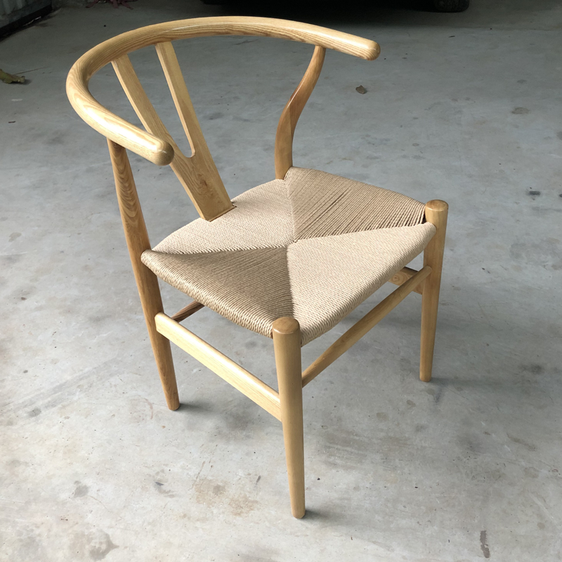 Ghế Wishbone dây đan