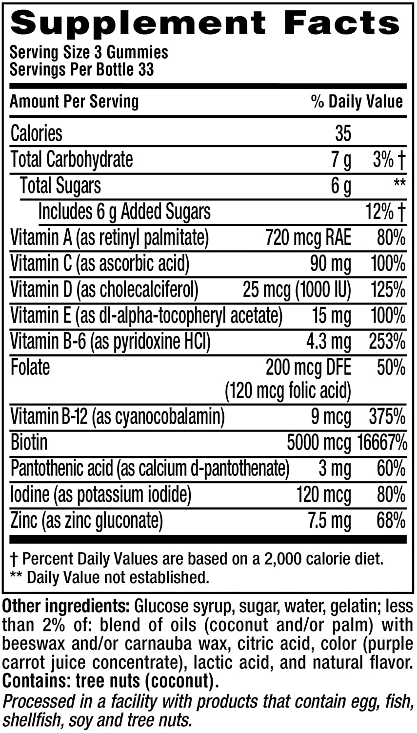 Kẹo Dẻo chăm sóc DA-MÓNG-TÓC Vitafusion Gorgeous Hair, Skin & Nails Multivitamin Gummies Natural 100v Mỹ Date 11/2021 - Bách Hóa Nhập Khẩu Kẹo Dẻo chăm sóc DA-MÓNG-TÓC Vitafusion Gorgeous Hair, Skin & Nails Multivitamin Gummies Natural 100v Mỹ Date 11/2021 - Bách Hóa Nhập Khẩu
