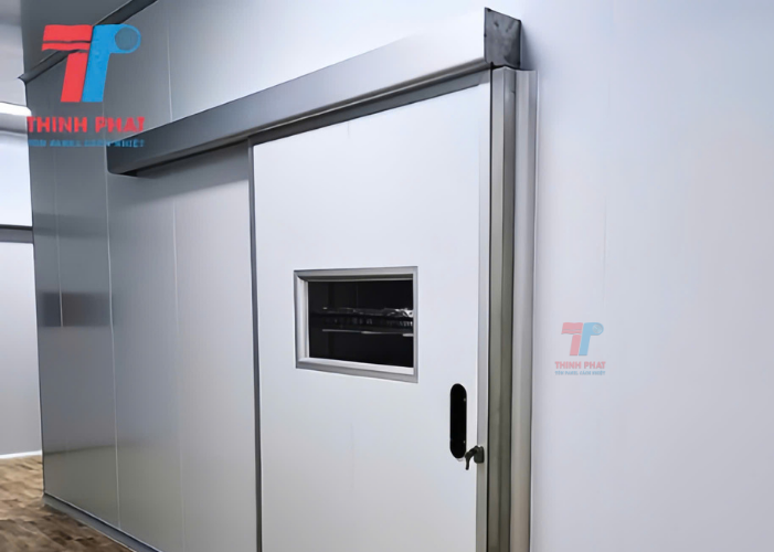cửa đi 1 cánh panel 8
