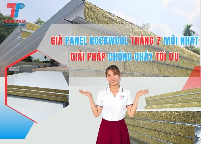 giá panel Rockwool tháng 7