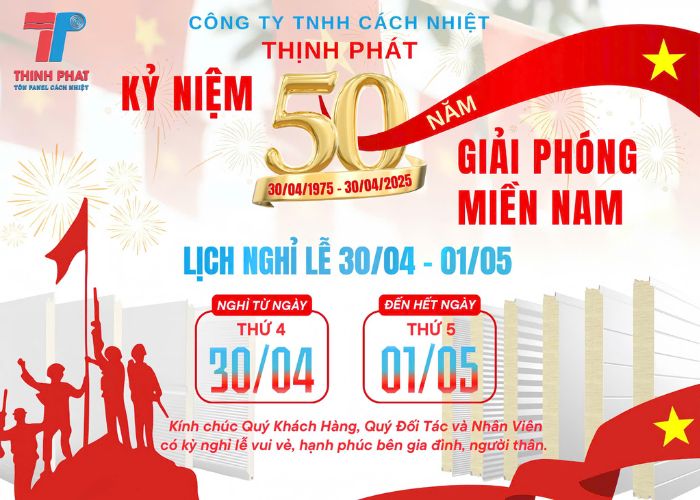 nghỉ lễ 30/04 và 01/05
