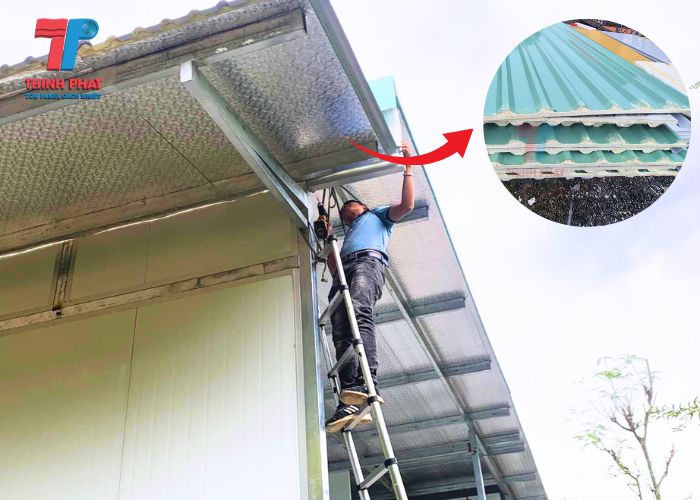 tôn cách nhiệt pu 5