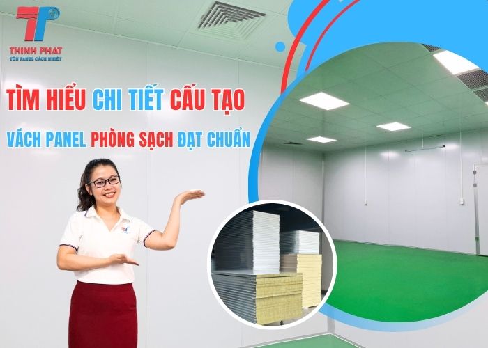 vách panel phòng sạch 