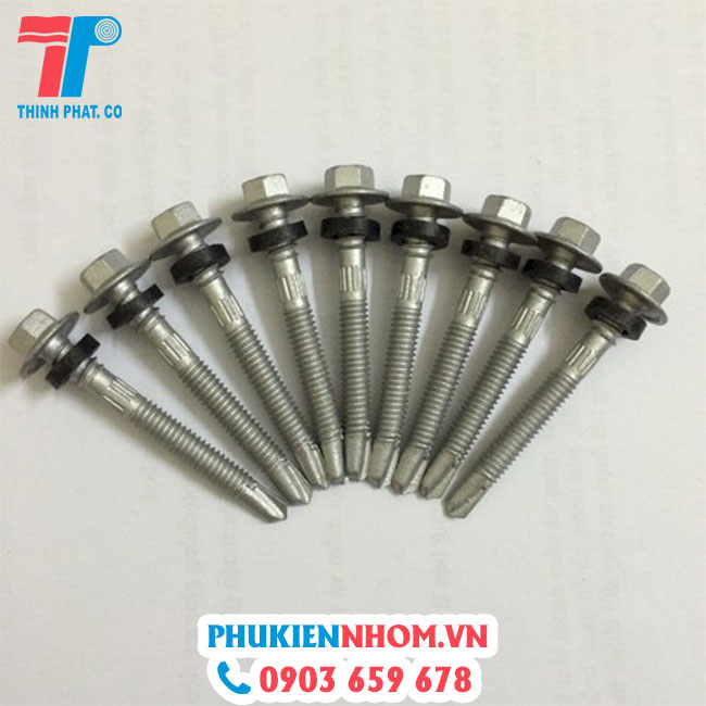 cấu tạo của vít bắn tôn mạ kẽm 