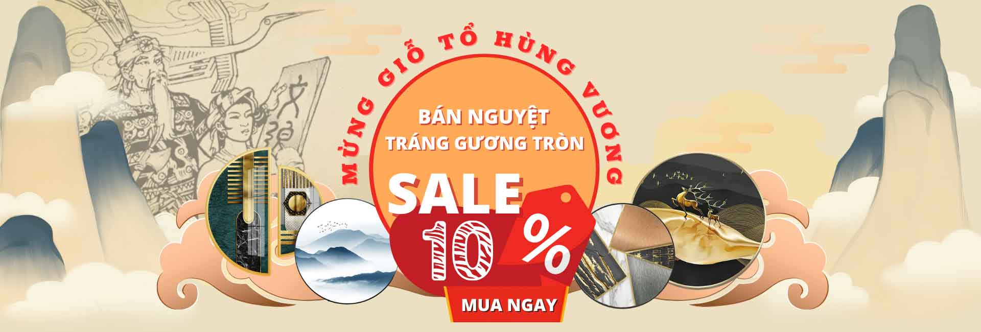 Khuyến mãi hấp dẫn hướng về ngày giỗ Tổ Hùng Vương