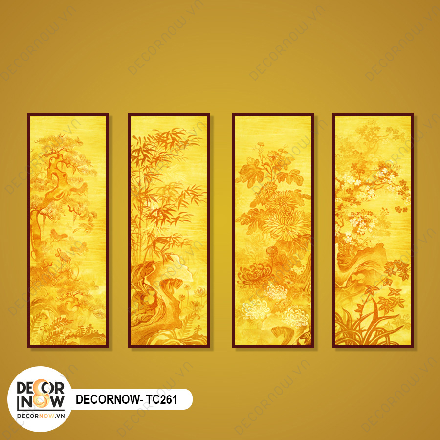 Tranh trúc chỉ tại Decornow