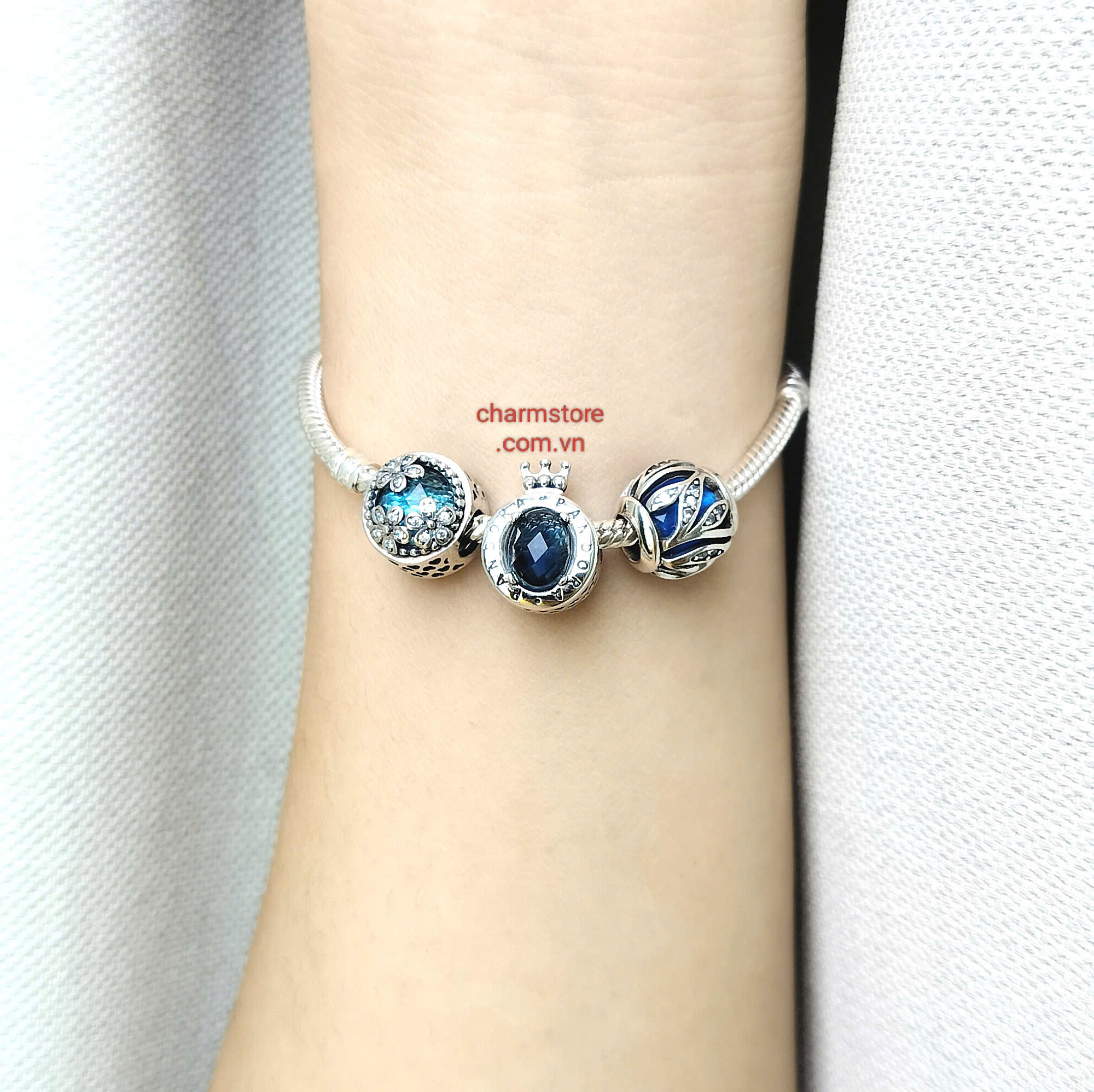 VÒNG CHARM MỆNH THỦY VƯƠNG MIỆN MIX NATURE XANH