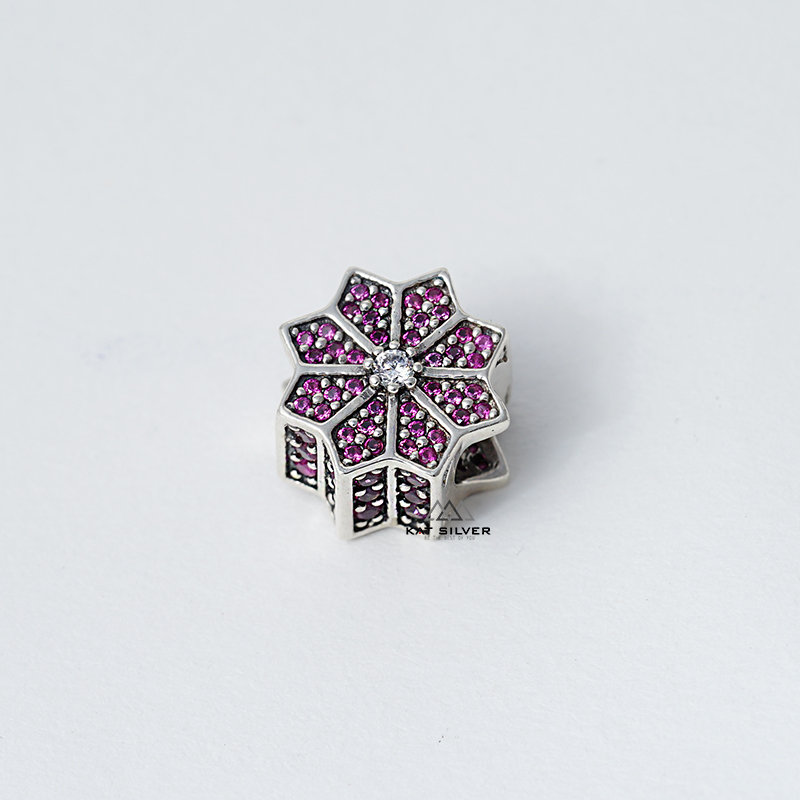 CHARM HOA 8 CÁNH HỒNG SEN