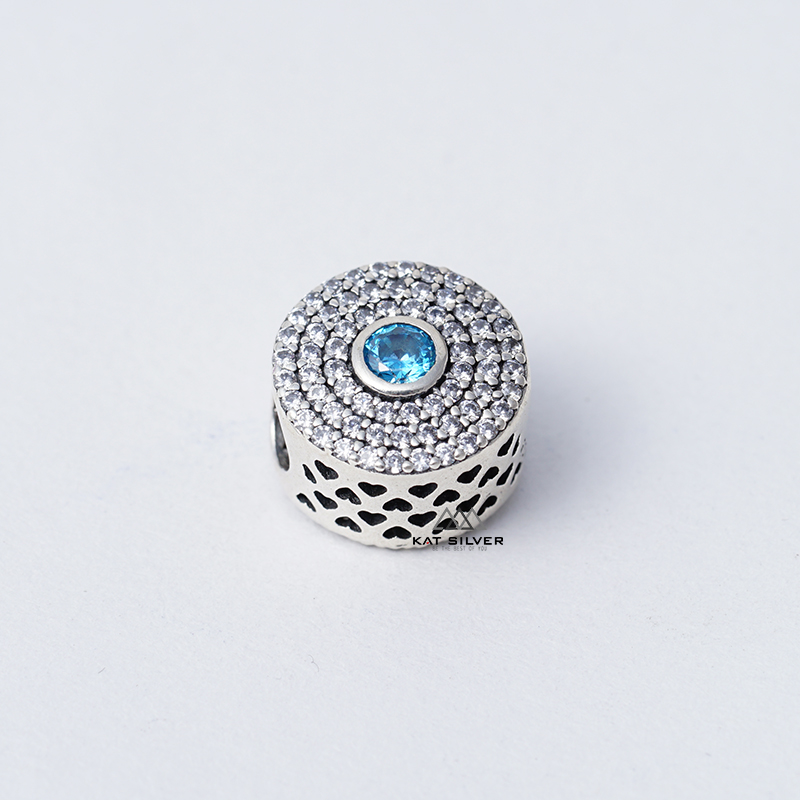 RADIANT TRÒN ĐÁ TRẮNG NHÂN XANH LƠ