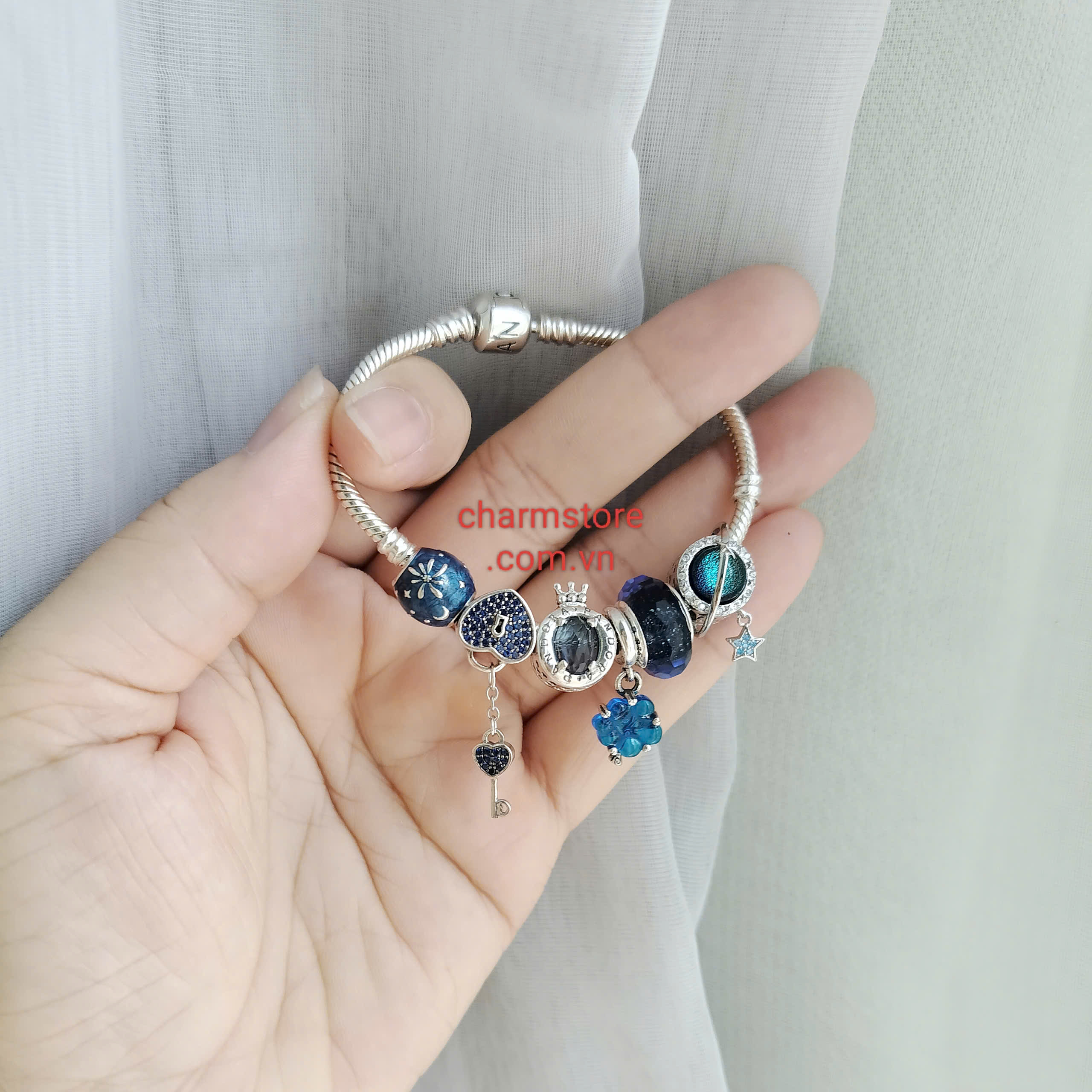 BỘ VÒNG CÙNG NHAU ĐÓN PHÁO HOA - XANH DƯƠNG