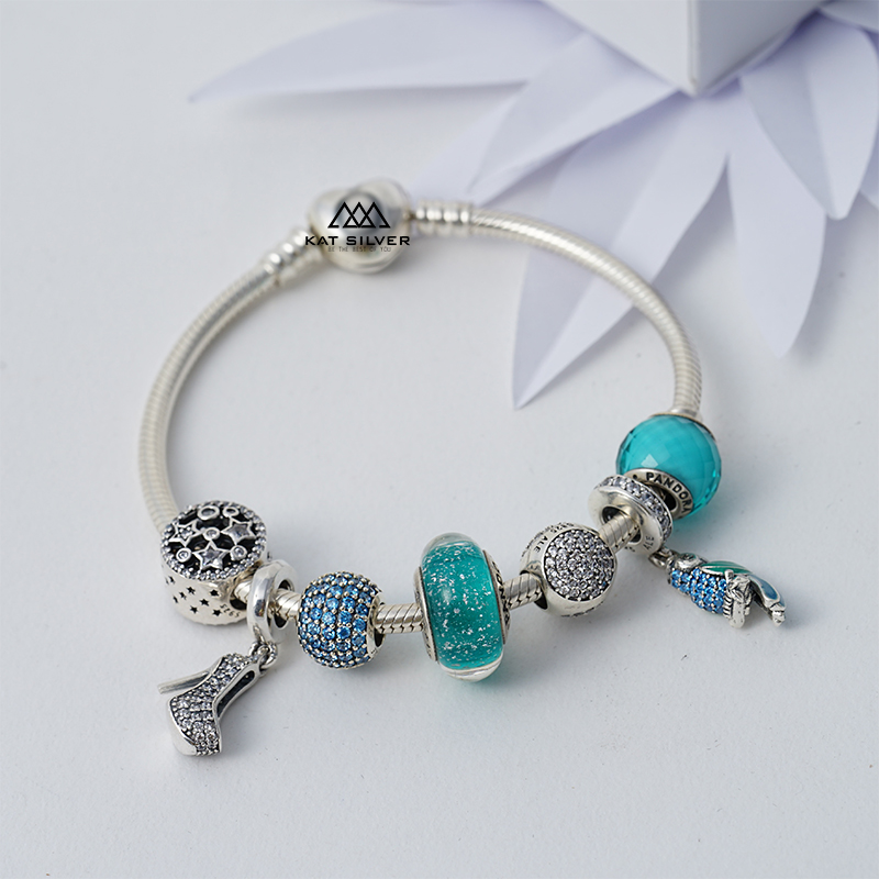 VÒNG CHARM TREO CON VẸT XANH