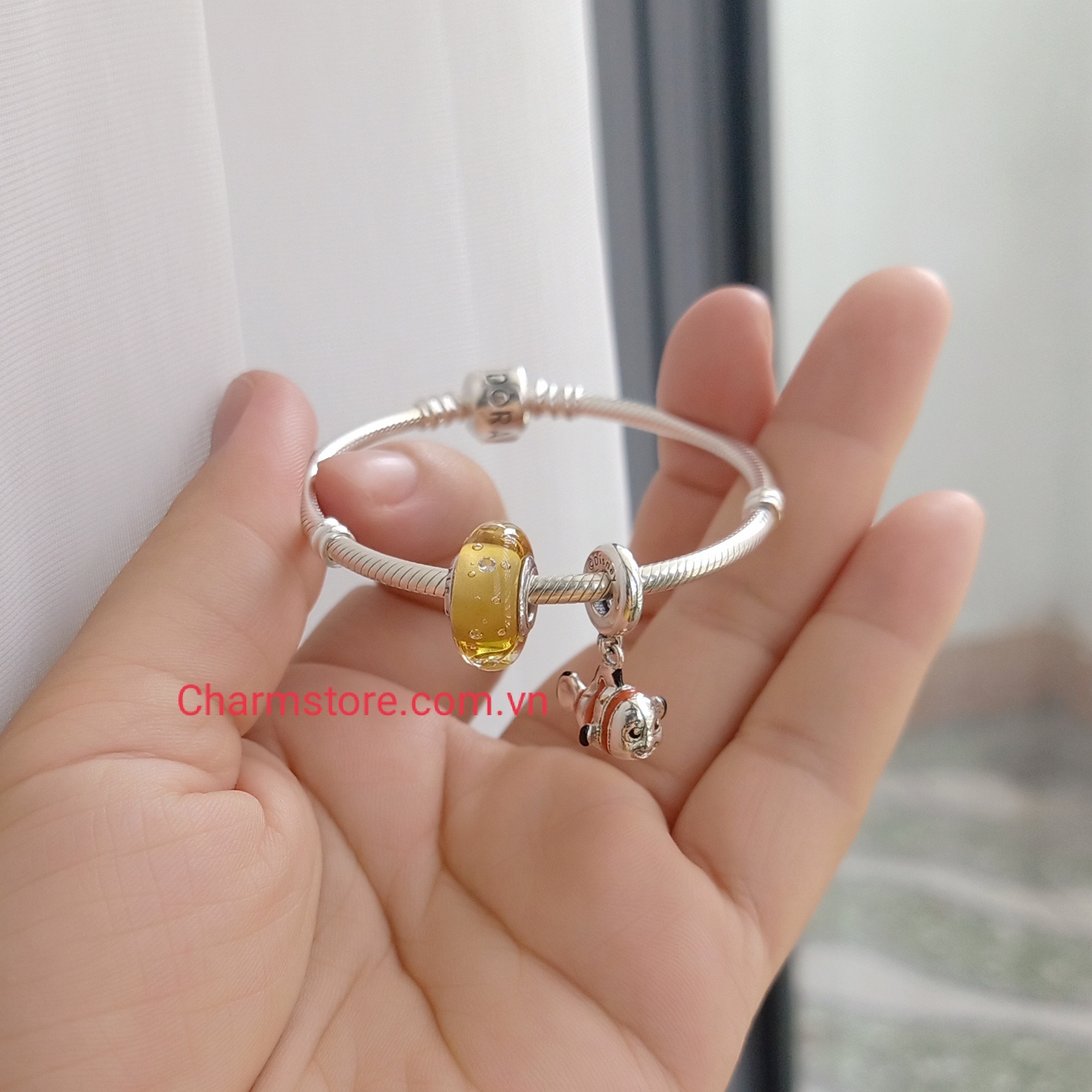 VÒNG CHARM TREO CÁ MAY MẮN