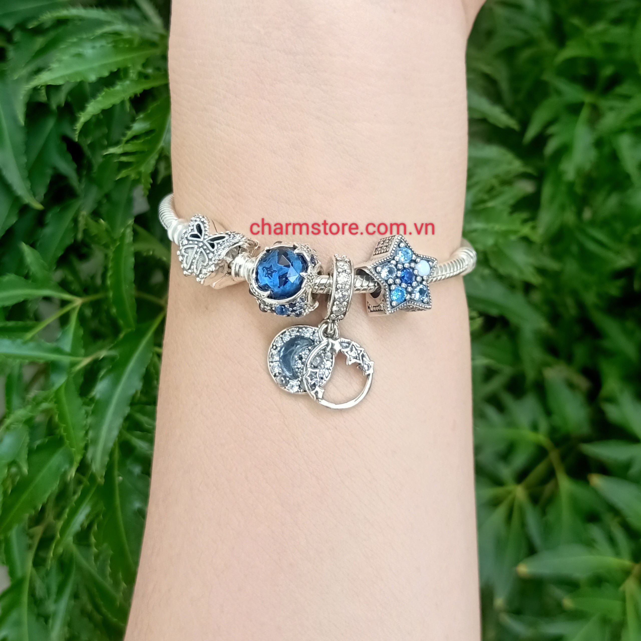 VÒNG PAN CÁNH BƯỚM - SAO MAY MẮN XANH DƯƠNG