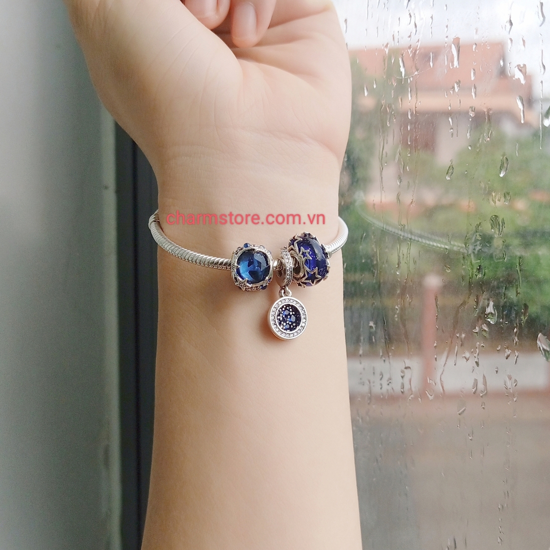 VÒNG TAY SAO MAY MẮN XANH DƯƠNG