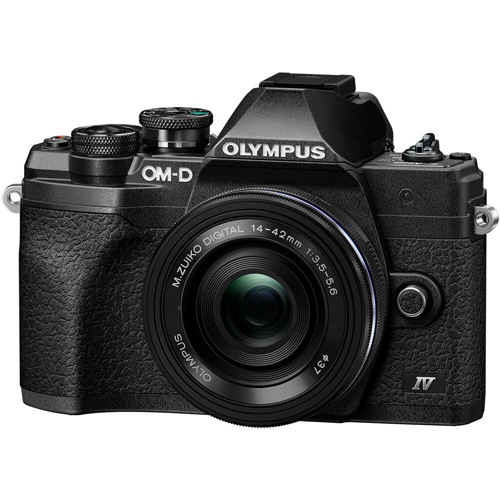 Máy ảnh OM SYSTEM OM-D E-M10 Mark IV (Black) + M.Zuiko Digital ED 14-42mm F3.5-5.6 EZ | New Chính Hãng
